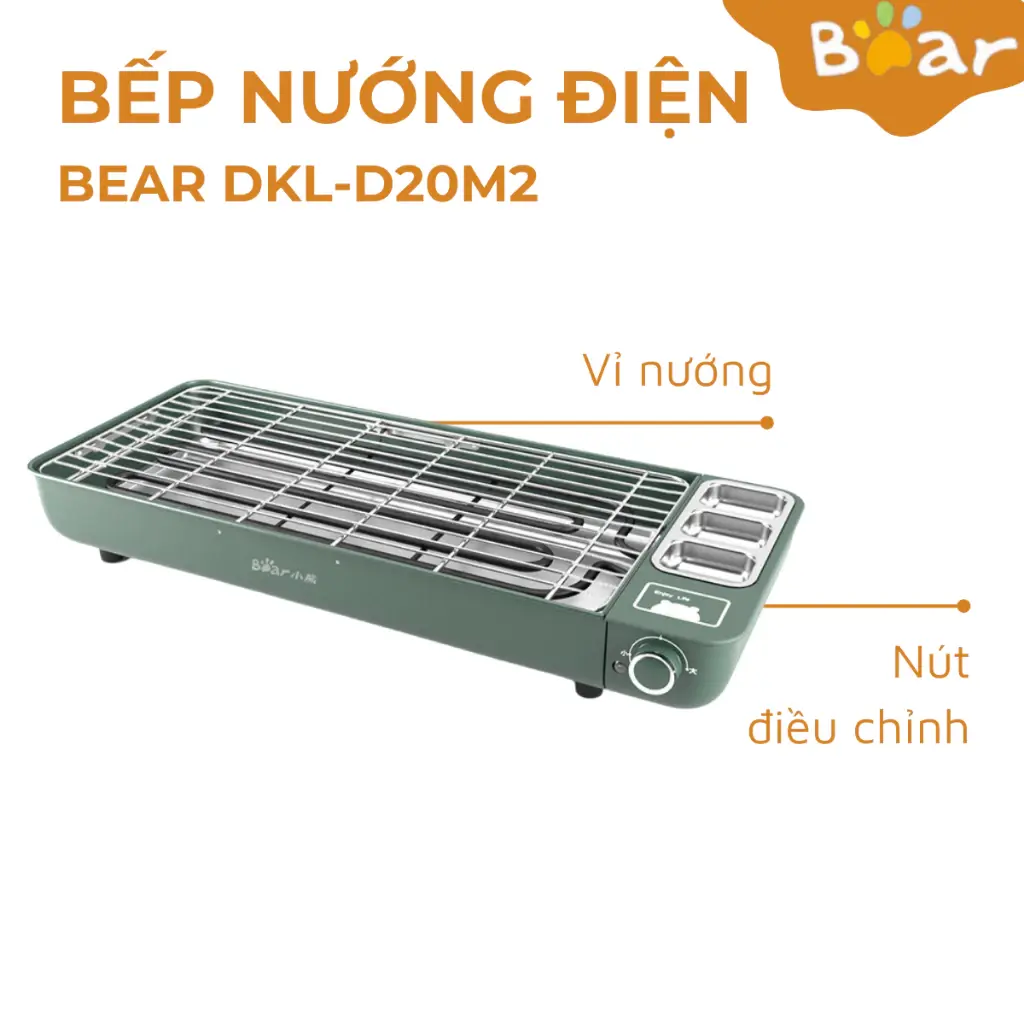 Bếp nướng điện Bear DKL-D20M2