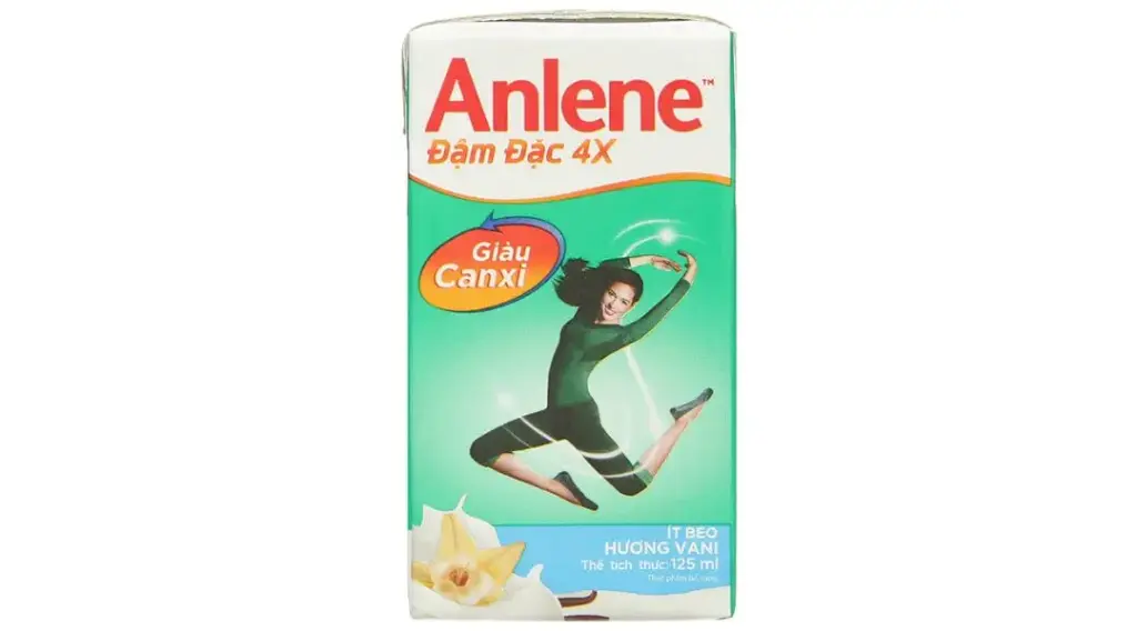 SUA ANLENE DAM DAC HUONG VANI  4x125ML