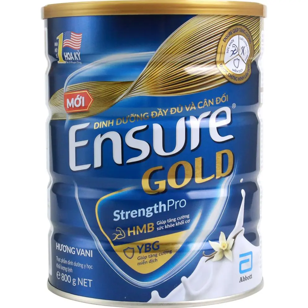  Thực phẩm dinh dưỡng y học : Ensure Gold 800g