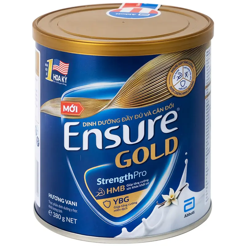 Thực phẩm dinh dưỡng y học : Ensure Gold 380g